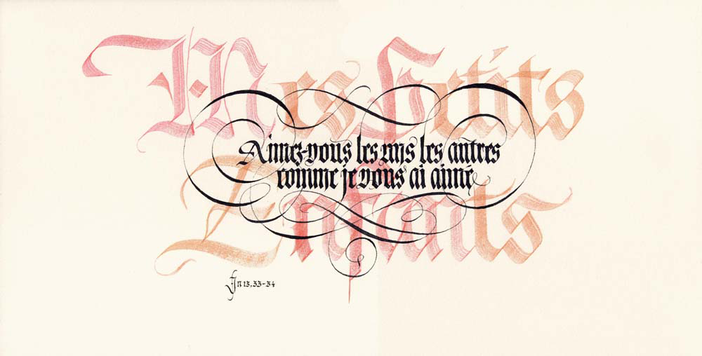 Mes petits enfants, aimez-vous les uns les autres