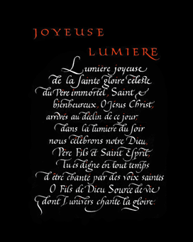 Joyeuse lumière