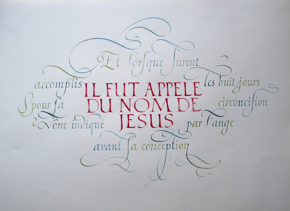 Il fut appelé du nom de Jésus